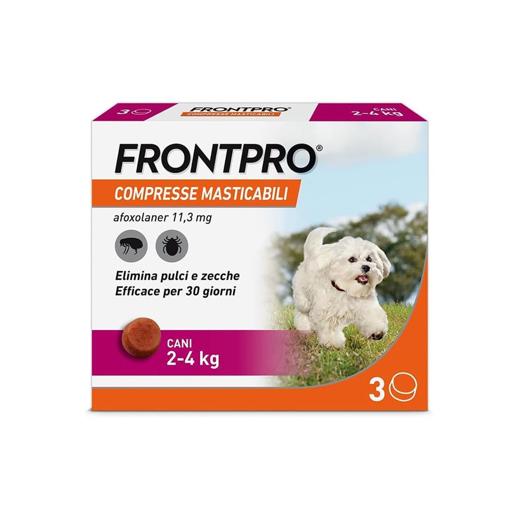 FRONTPRO DA 02 A 04 KG - 3 COMPRESSE